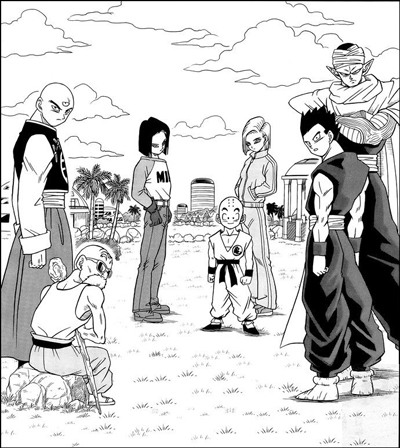 ee760-tenshinhan-roshi-17-krilin-18-piccolo-gohan-dbs-manga