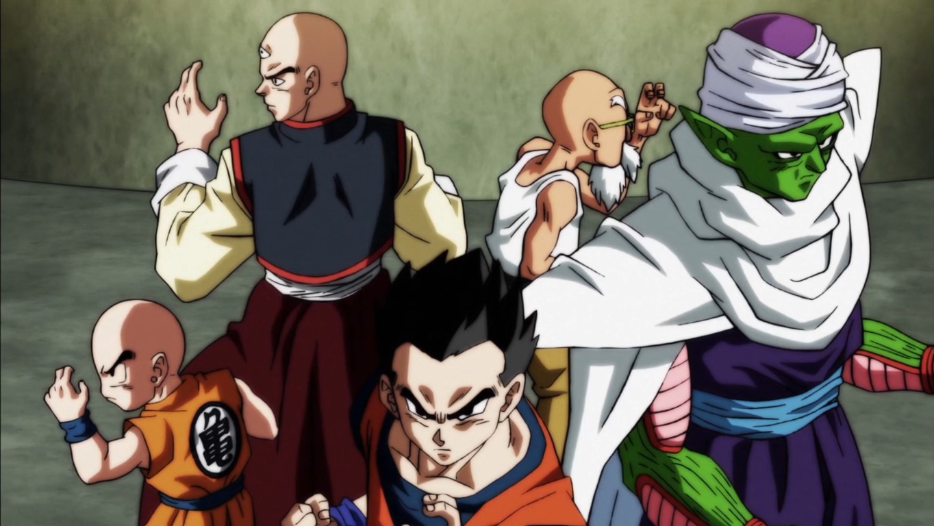 Gohan-Piccolo-Roshi-Krilin-Tenshinhan