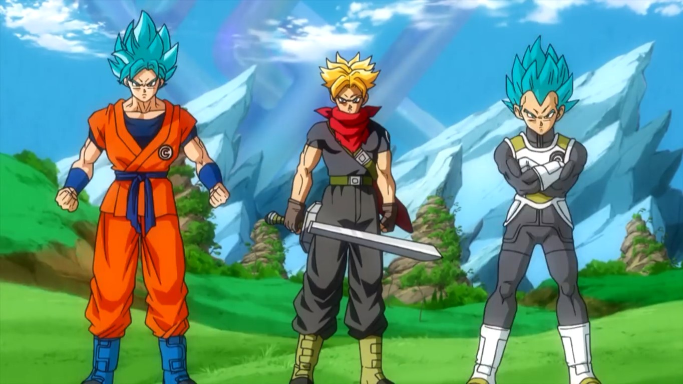 Goku-Trunks-Vegeta