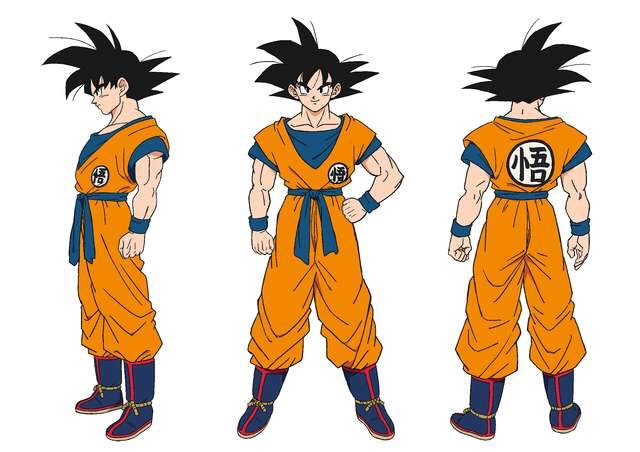Goku base designs