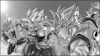Goku-Vegeta-Broly-dbs-manga
