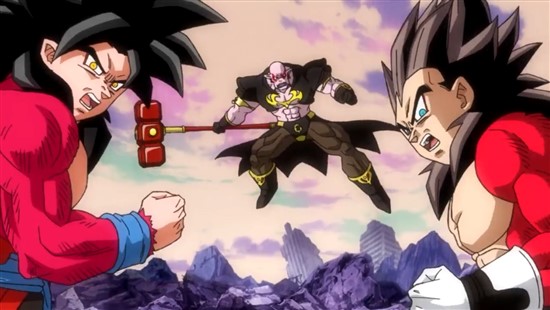 Goku and Vegeta Xeno and Gravy