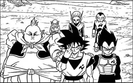 Goku, Vegeta, Daikaioshin