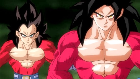 Vegeta and Goku SS4