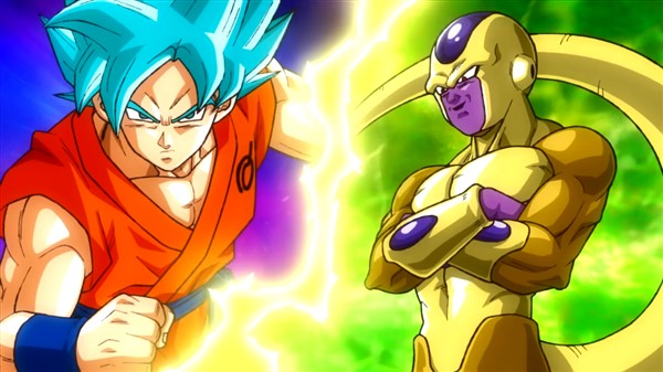 Goku and Golden Freezer