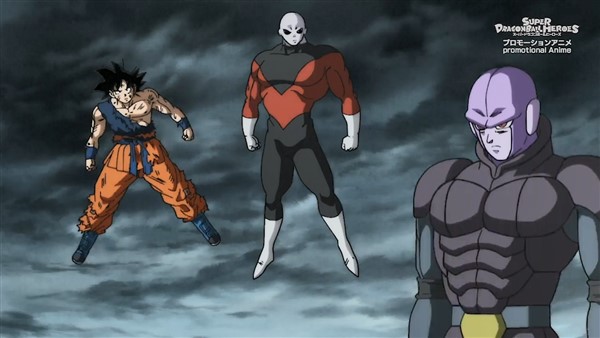 Goku, Jiren y Hit