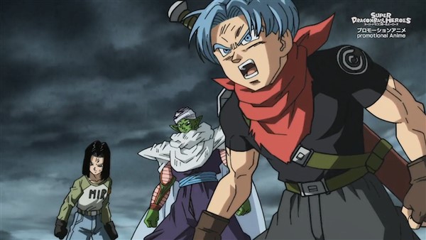 Trunks del futuro, Piccolo y 17