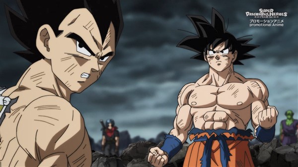 Vegeta y Goku