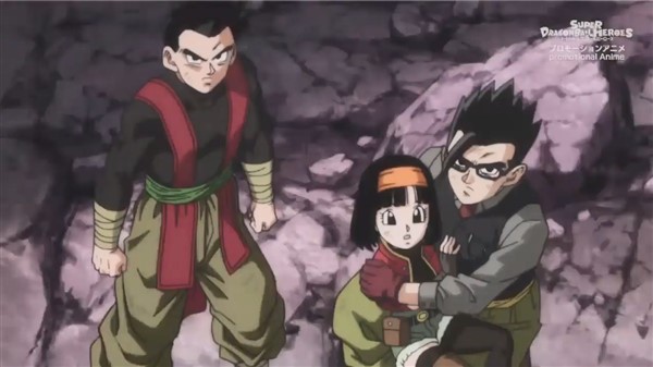 Goten, Gohan y Pan Xeno