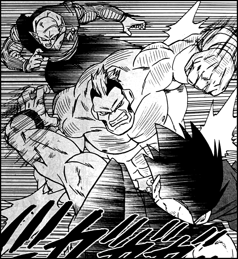 Piccolo y Gohan contra Saganbo