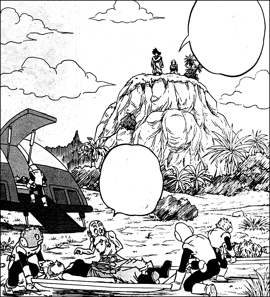 Roshi helps galactic patrols