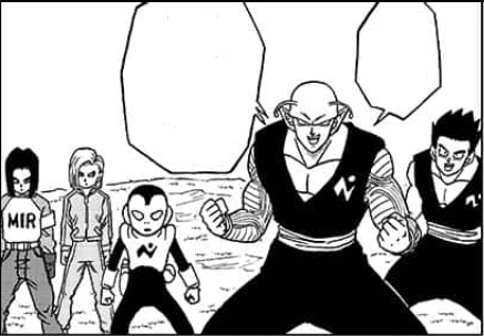 17,18, Jaco, Piccolo y Gohan