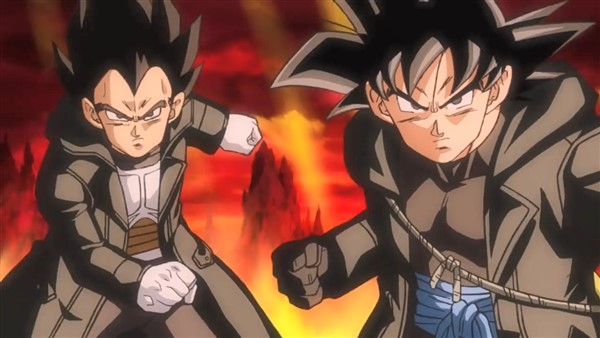 Vegeta and Goku Xeno