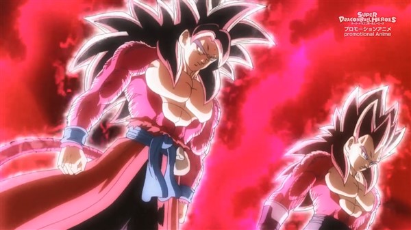 Goku y Vegeta Xeno SS4 poder pleno