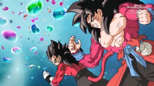 Vegeta y Goku Xeno
