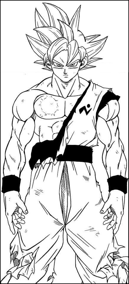 Goku ultra instinto manga