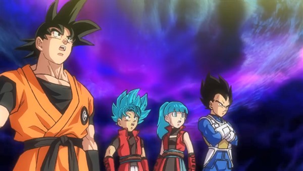 Goku, Beat, Note y Vegeta