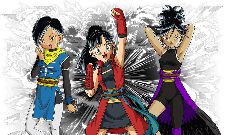 DBH saiyans female UIS