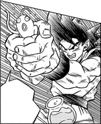 Goku atrapa al pez oráculo