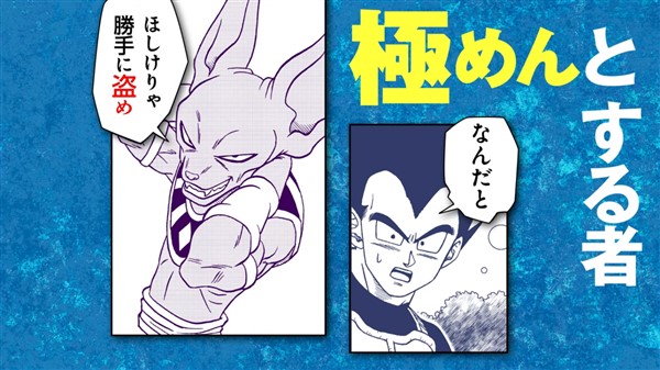 Vegeta and Beerus