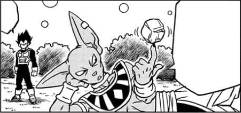 Vegeta and Beerus