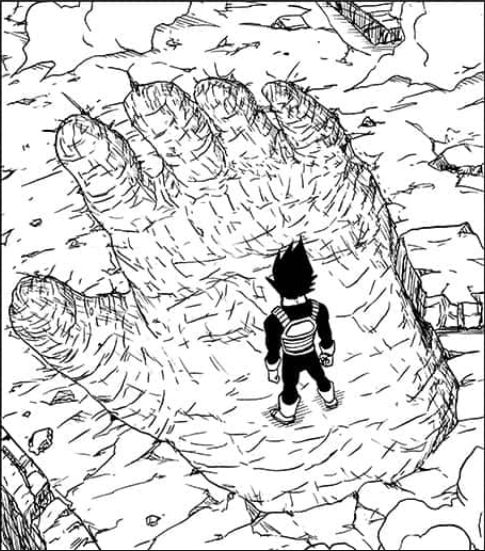 Huella de simio gigante