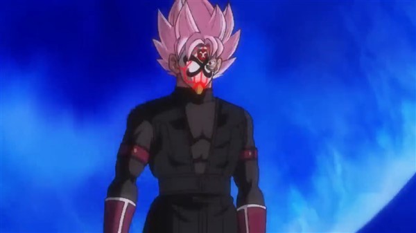 Masked man rose