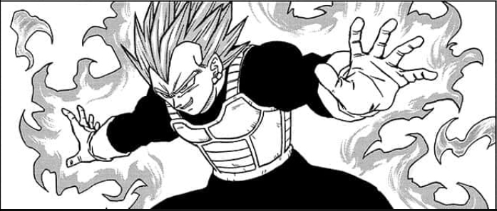 Vegeta super saiyan azul ascendido