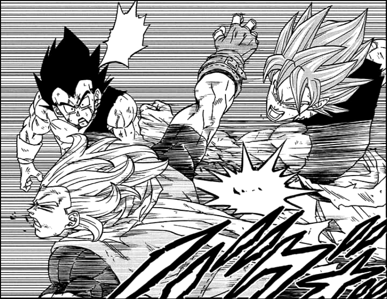 Goku salva a Vegeta de Granolah