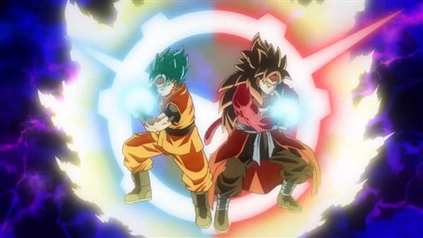 Goku y Goku Xeno