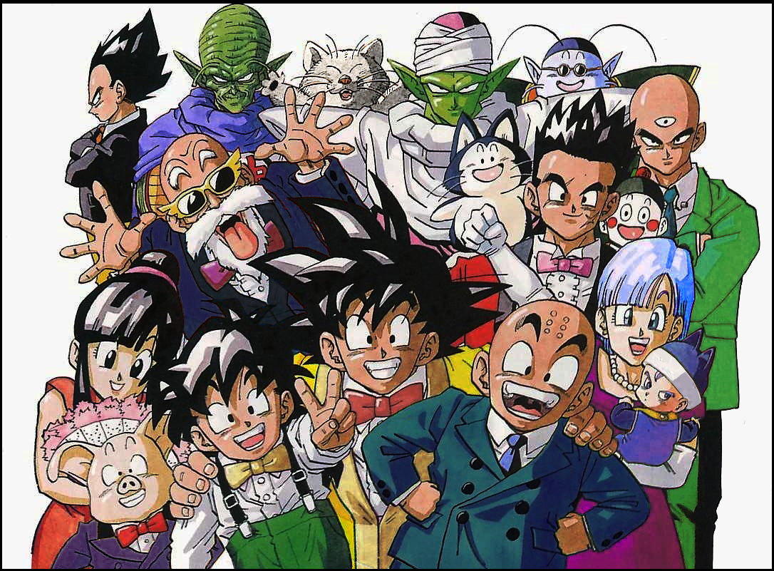 Goku and friends
