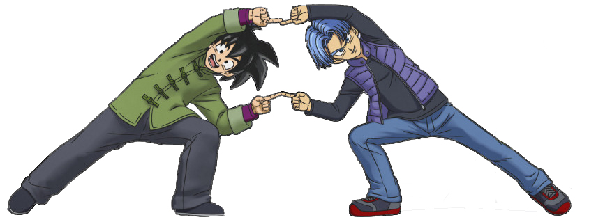 Goten and Trunks teenagers