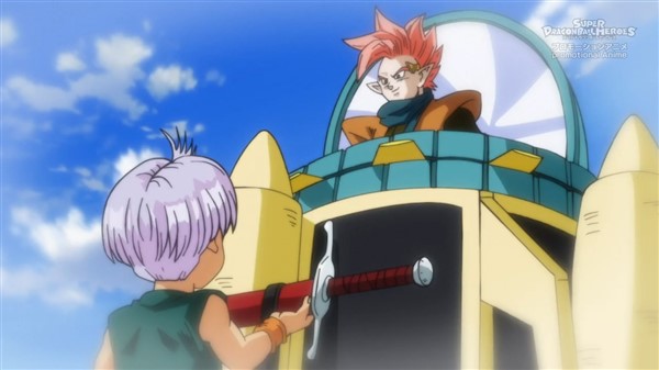 Tapion se despide de Trunks niño