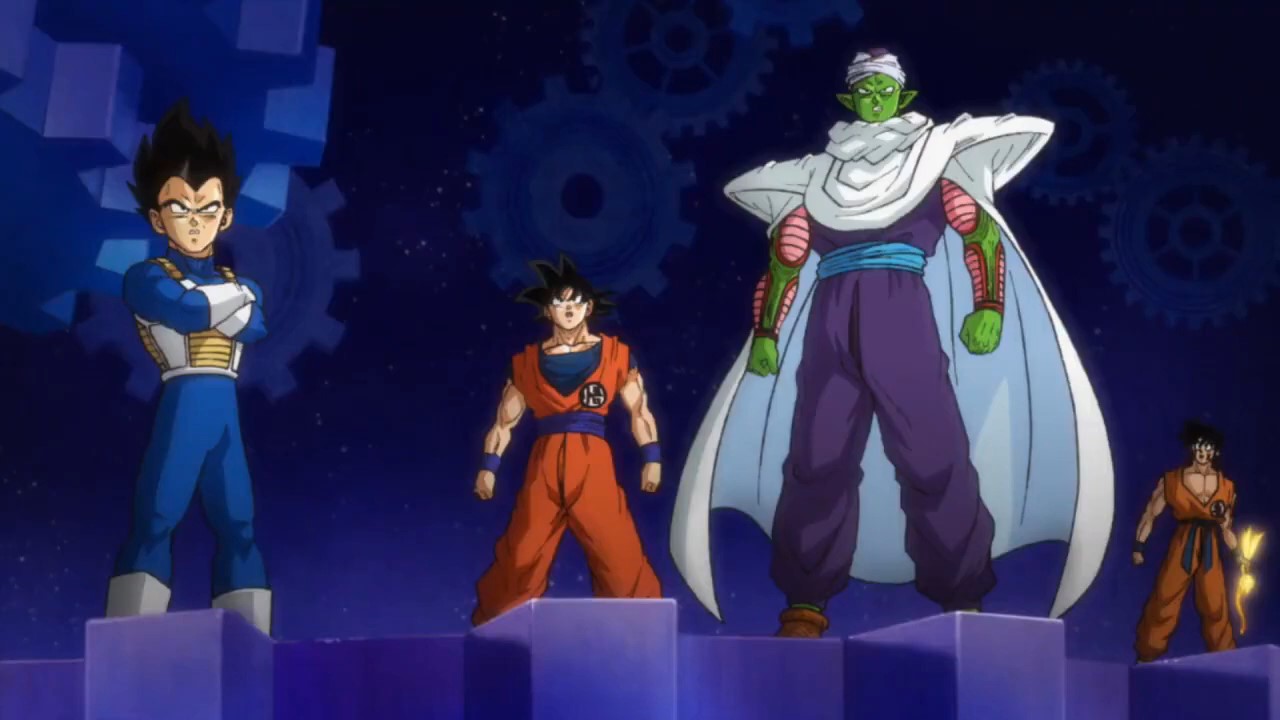 Vegeta, Goku, Piccolo, Yamcha