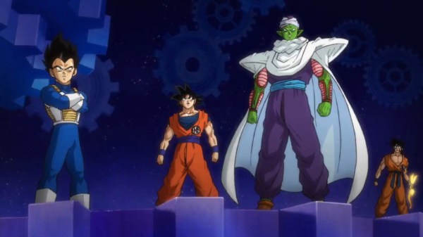 Vegeta, Goku, Piccolo, Yamcha