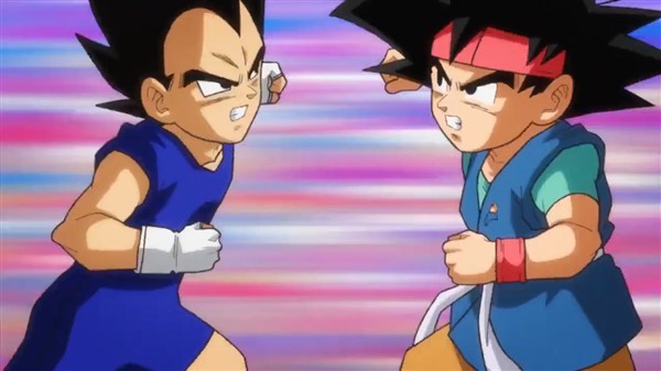 Vegeta Jr. VS. Goku Jr.