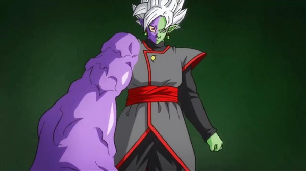 Zamasu fusionado moko morado