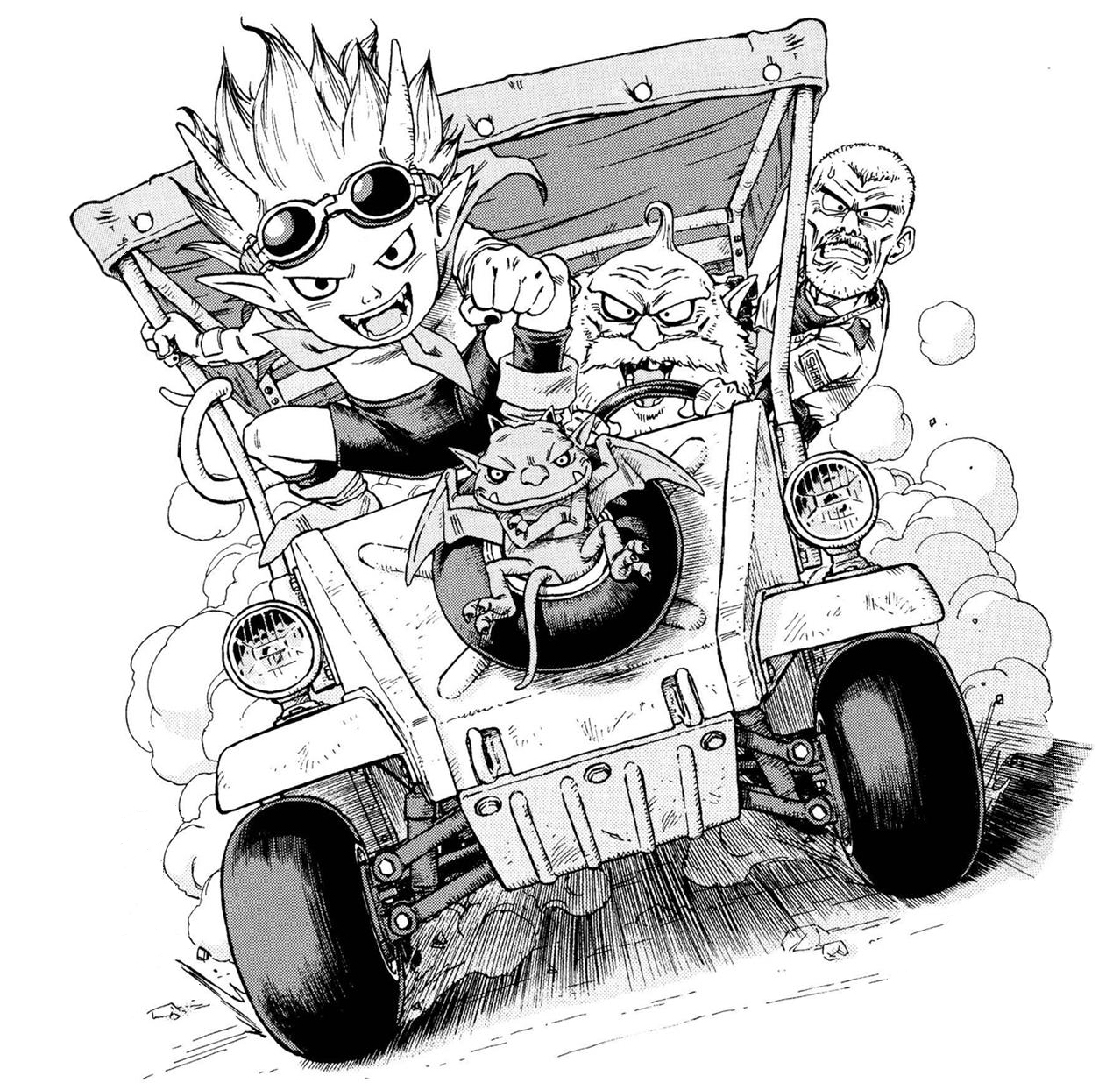 Belzebubb, Shifu y Rao