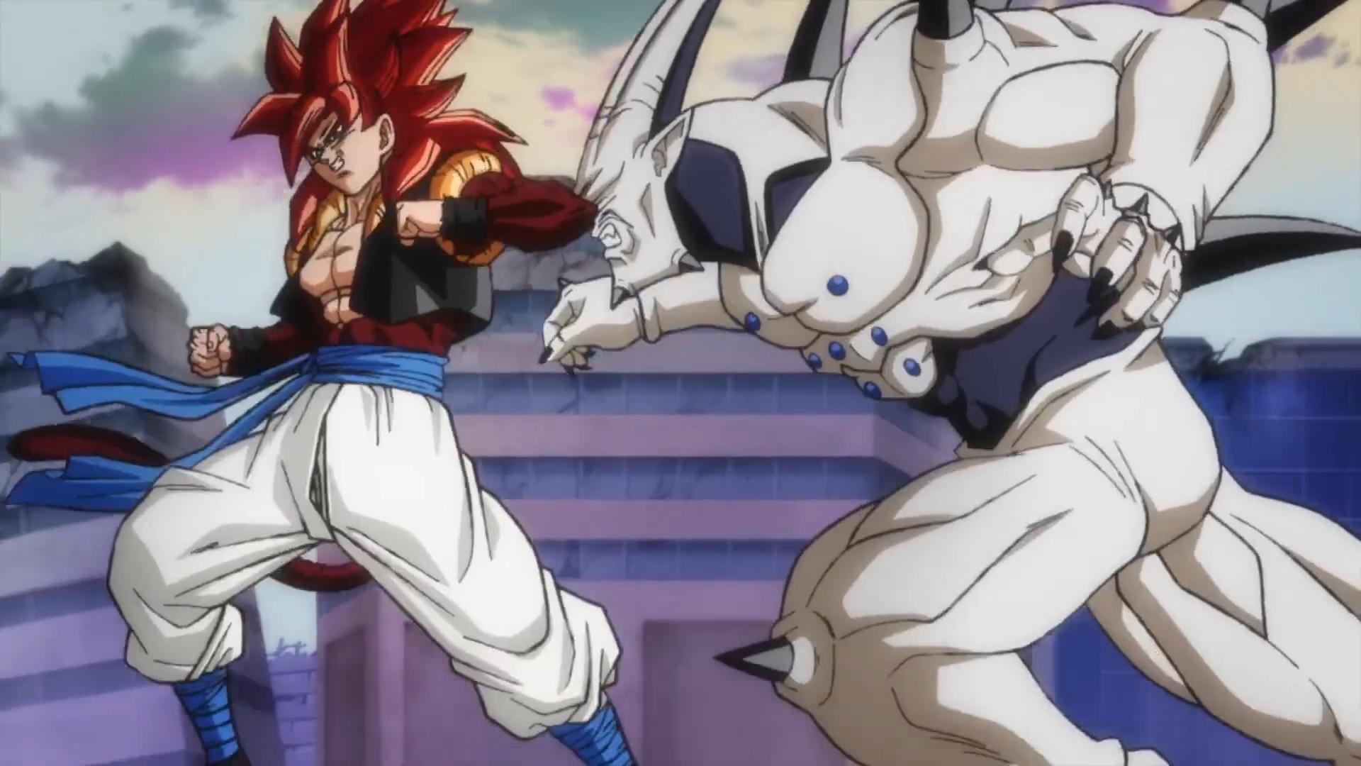 Gogeta contra Omega Shenron