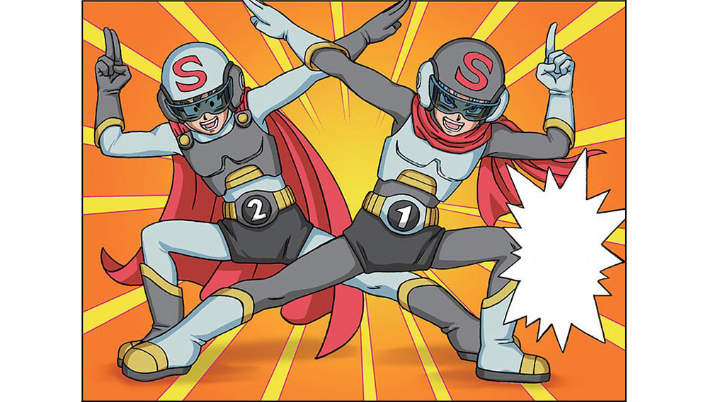 saiyaman X1 y X2