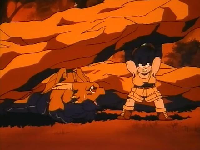 Gohan salva a Haiya dragon