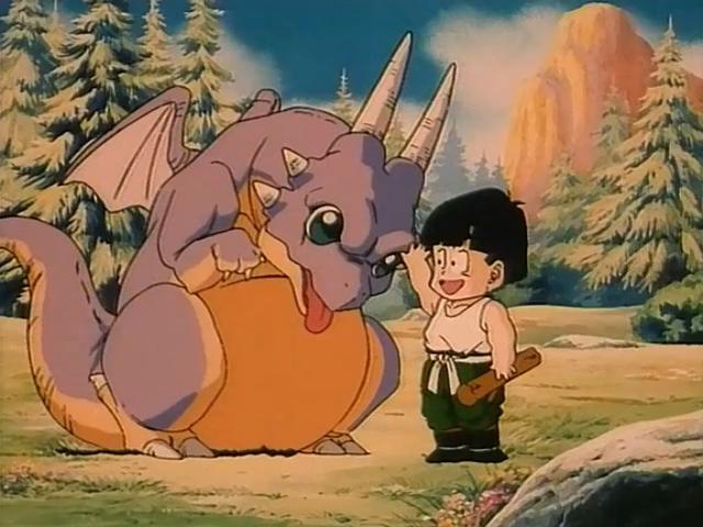 Gohan y Haiya Dragon