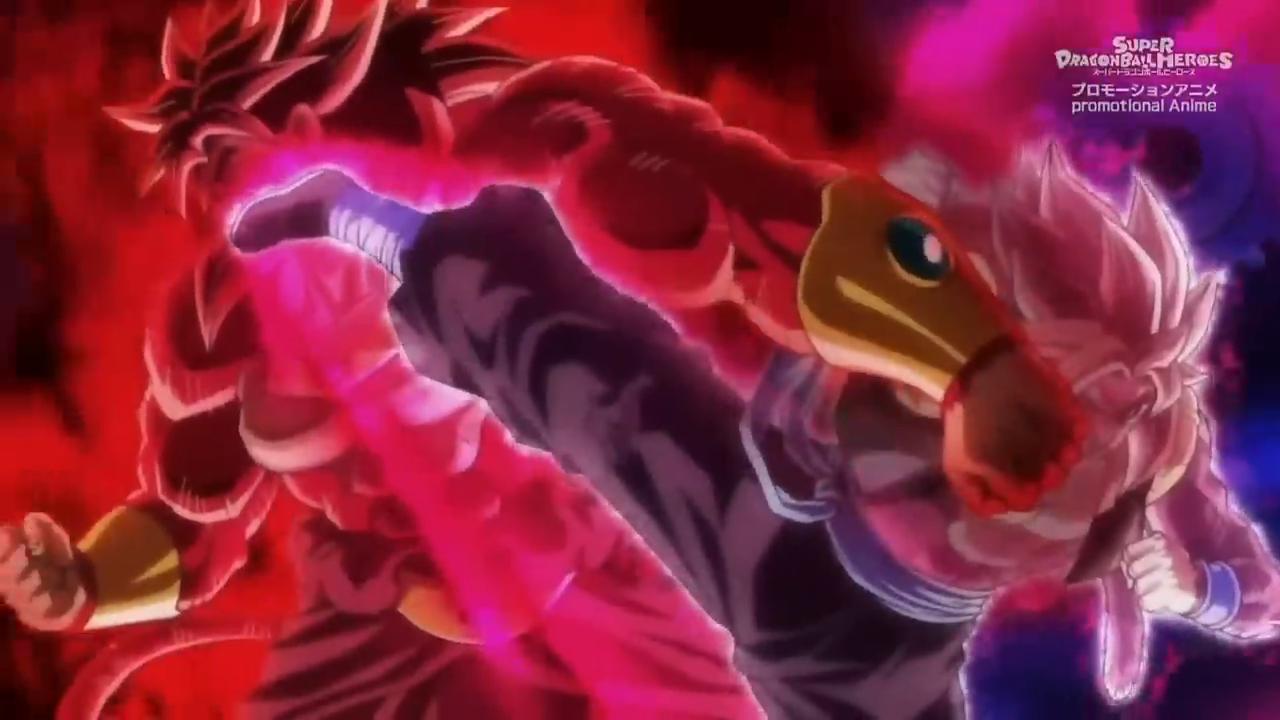 Gogeta Xeno contra Broly Xeno