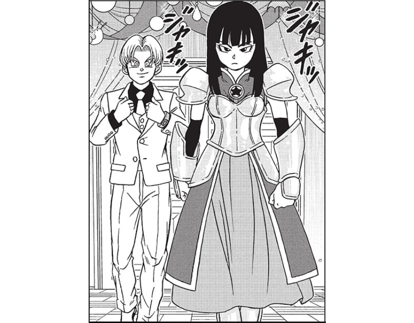 Trunks and Mai dance