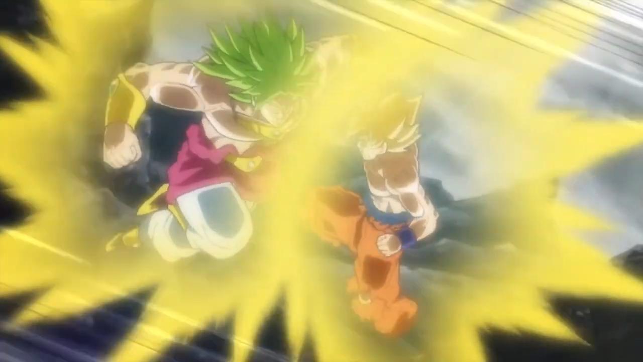 Broly contra Goku