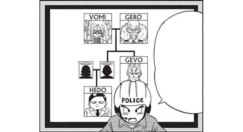 Gero, Vomi, Gevo y Hedo