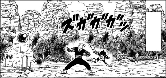 Piccolo entrena a Pan