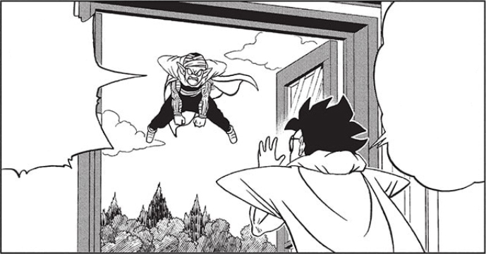 Piccolo visita a Gohan