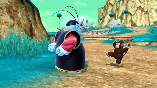 Kaio del norte y Bubbles