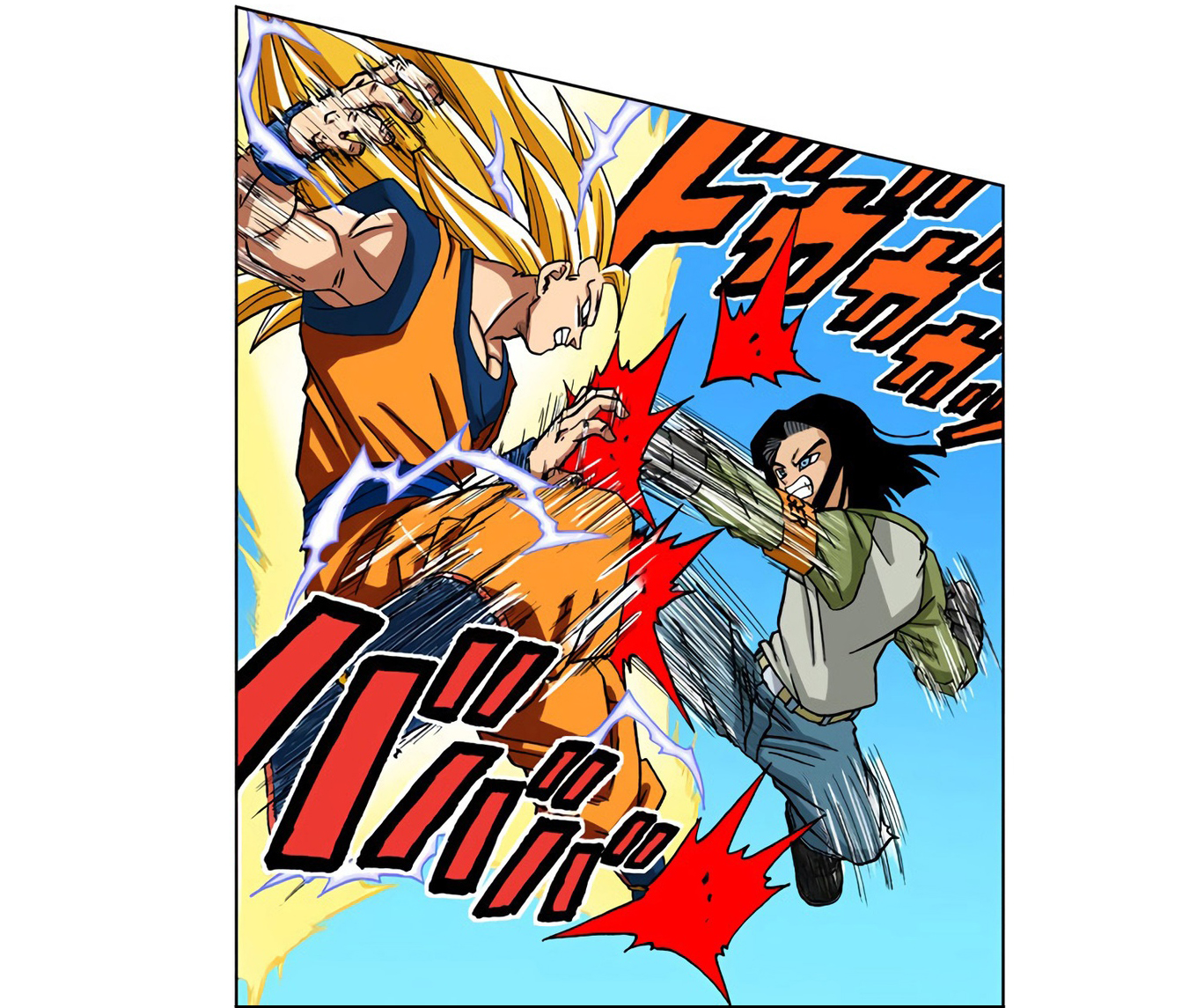 Goku vs 17